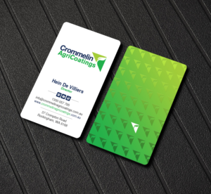 Business Card Design by Creations Box 2015 for Crommelin AgriCoatings | Design: #25002509