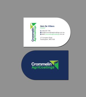 Business Card Design by Creations Box 2015 for Crommelin AgriCoatings | Design: #25009915