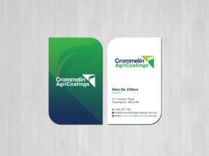 Business Card Design by Creations Box 2015 for Crommelin AgriCoatings | Design: #25009918