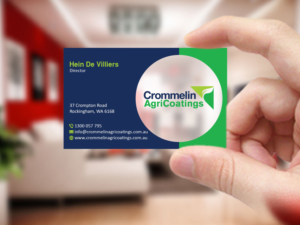 Business Card Design by Creations Box 2015 for Crommelin AgriCoatings | Design: #25009924