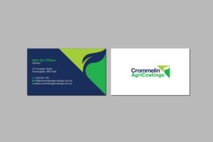 Business Card Design by Creations Box 2015 for Crommelin AgriCoatings | Design: #25009934