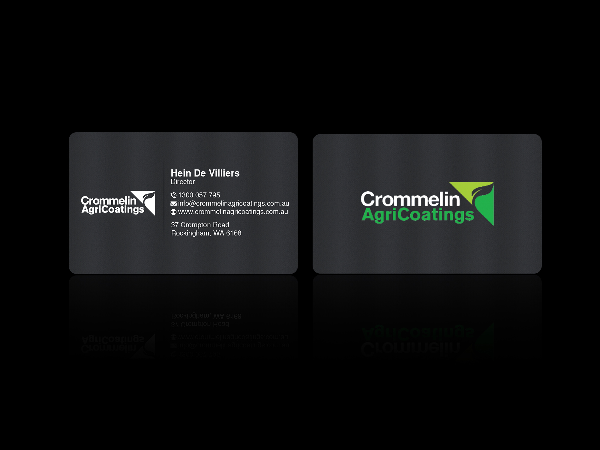 Business Card Design by Creations Box 2015 for Crommelin AgriCoatings | Design #25009935