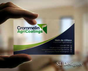 Business Card Design by SL Designer for Crommelin AgriCoatings | Design: #25004978