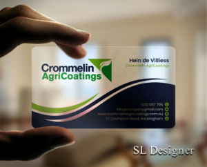 Business Card Design by SL Designer for Crommelin AgriCoatings | Design: #25004979