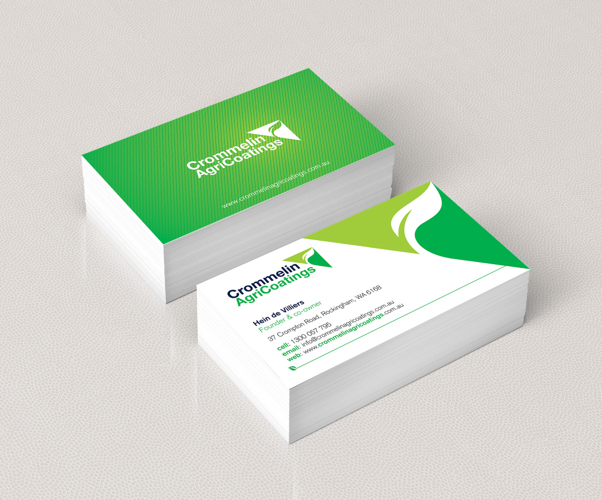 Business Card Design by alpesh9520 for Crommelin AgriCoatings | Design #25006125