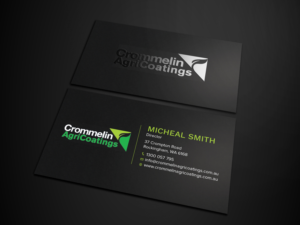 Visitenkarten-Design von Tripti Ranjan Gain für Crommelin AgriCoatings | Design: #25003145