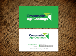 Business Card Design by Srabon55014 for Crommelin AgriCoatings | Design: #24999320