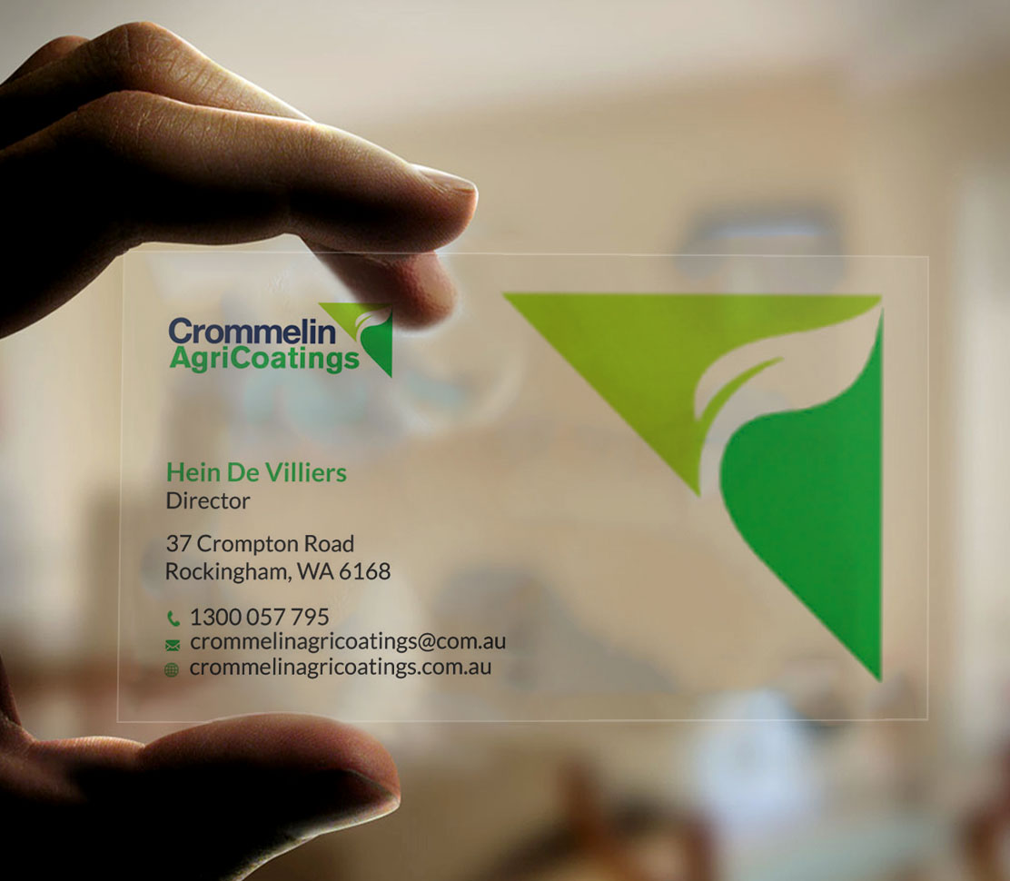 Business Card Design by Srabon55014 for Crommelin AgriCoatings | Design #24999327