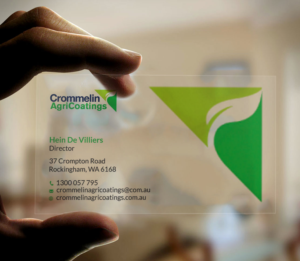 Business Card Design by Srabon55014 for Crommelin AgriCoatings | Design: #24999327