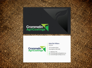 Business Card Design by Srabon55014 for Crommelin AgriCoatings | Design: #24999335