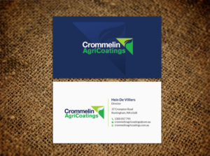 Business Card Design by Srabon55014 for Crommelin AgriCoatings | Design: #24999361