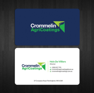 Business Card Design by Srabon55014 for Crommelin AgriCoatings | Design: #25022321