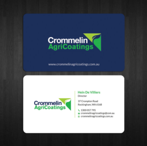 Business Card Design by Srabon55014 for Crommelin AgriCoatings | Design: #25022324