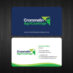 Business Card Design by Srabon55014 for Crommelin AgriCoatings | Design: #25022329