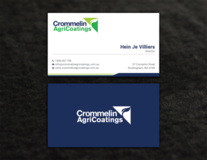 Business Card Design by CilioLab for Crommelin AgriCoatings | Design: #25017376