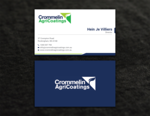 Business Card Design by CilioLab for Crommelin AgriCoatings | Design: #25017378