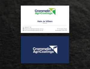 Business Card Design by CilioLab for Crommelin AgriCoatings | Design: #25017382