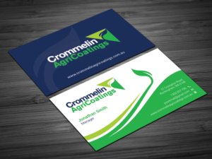 Business Card Design by Imagine design000 for Crommelin AgriCoatings | Design: #24993970