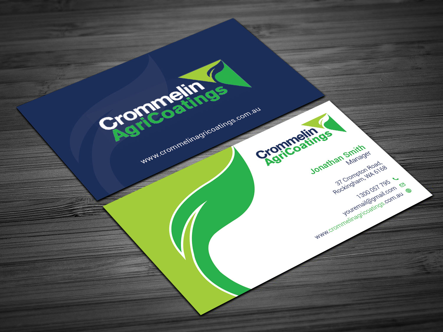 Diseño de Tarjeta de Presentación por Imagine design000 para Crommelin AgriCoatings | Diseño #24993971