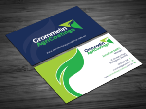 Business Card Design by Imagine design000 for Crommelin AgriCoatings | Design: #24993971