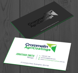 Business Card Design by Imagine design000 for Crommelin AgriCoatings | Design: #25001790