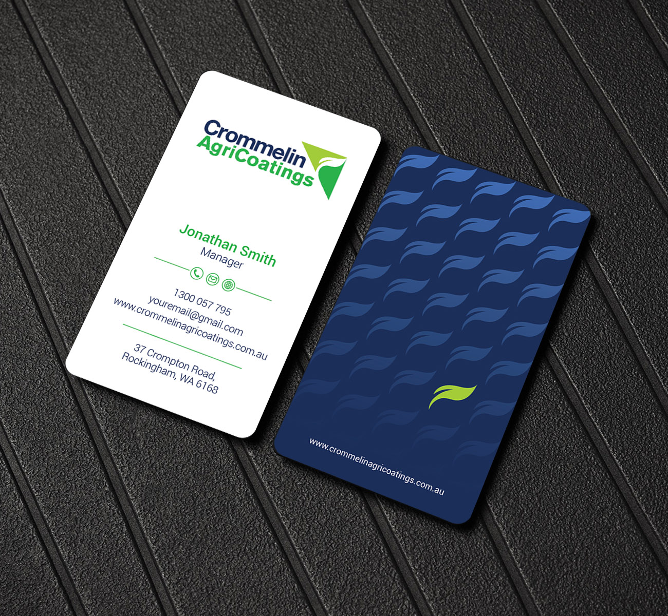 Diseño de Tarjeta de Presentación por Imagine design000 para Crommelin AgriCoatings | Diseño #25009355