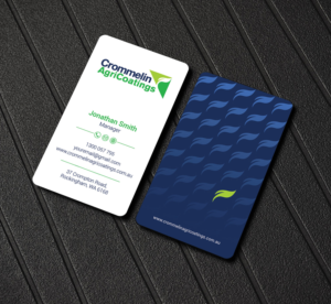 Business Card Design by Imagine design000 for Crommelin AgriCoatings | Design #25009355