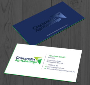 Business Card Design by Imagine design000 for Crommelin AgriCoatings | Design: #25009401