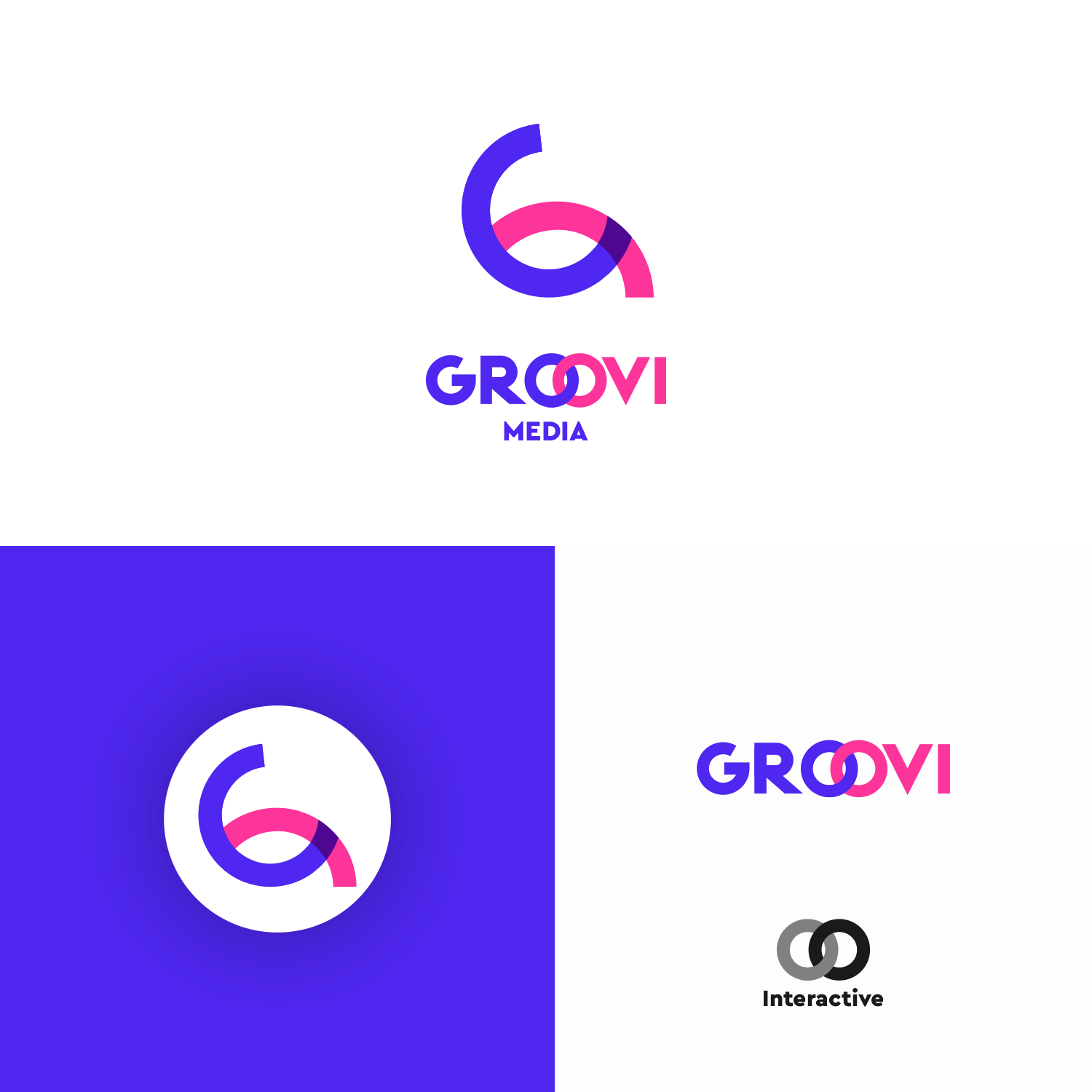 Logo Design by Omee for Groovi Media | Design #25073103