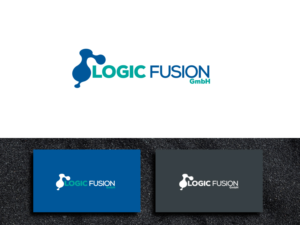 Logic fusion GmbH + Slogan | Logo Design by ArtSamurai