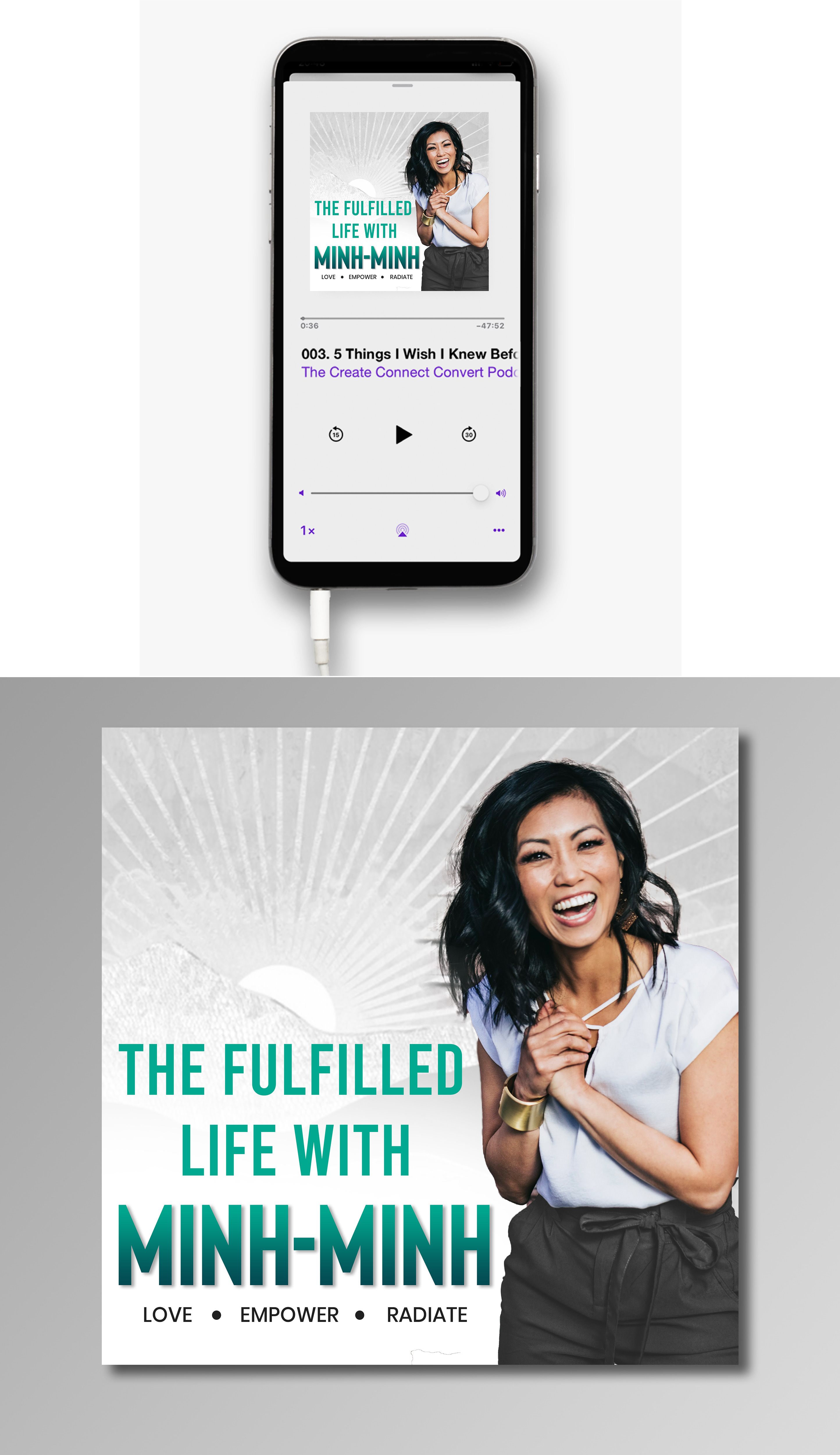 Podcast Design by SAI DESIGNS for this project | Design #25300600