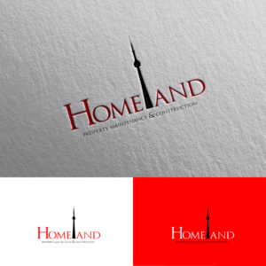 Homeland - Property Maintenance & Construction | Logo Design by Rii