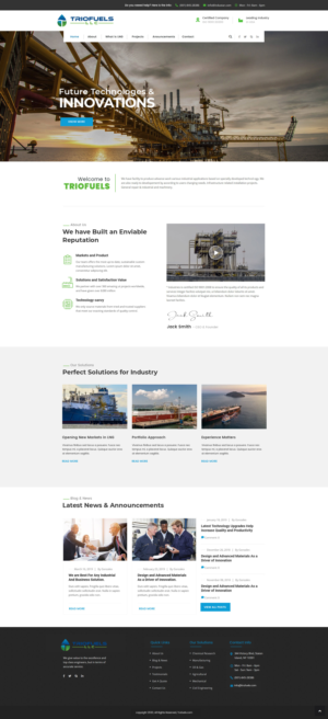 Web Design par Expert Designer pour TrioFuels LLC | Design : #24995745