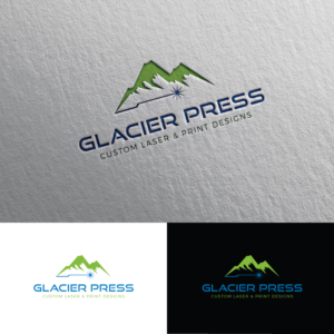 Glacier Press | Design de Logo par Rii