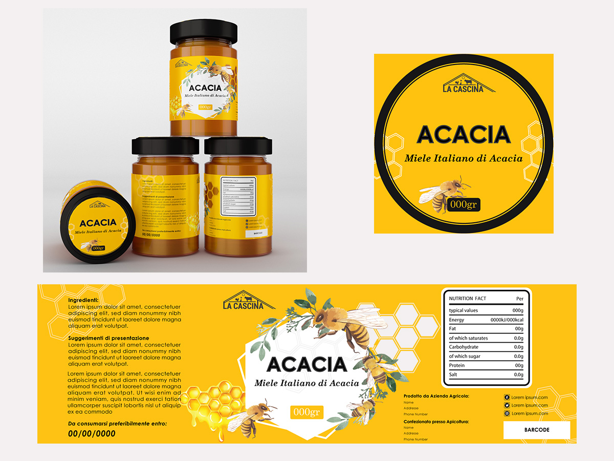 Label Design by ramsyah for Azienda Agricola La Cascina Società Semplice di Pietrobon S. e Ferraro G. | Design #25040540