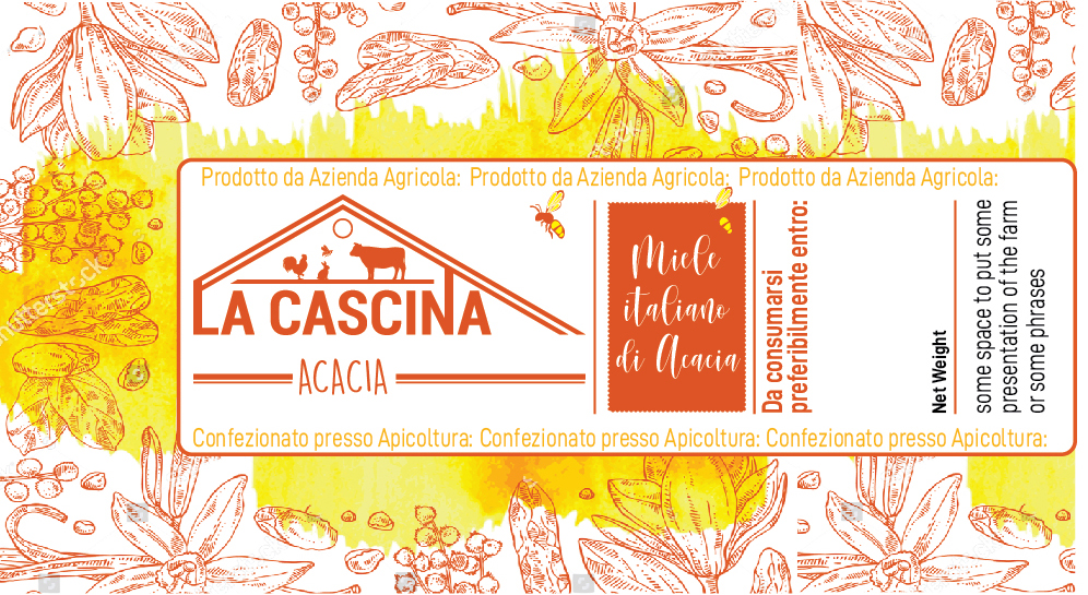 Design Étiquette par SBose pour Azienda Agricola La Cascina Società Semplice di Pietrobon S. e Ferraro G. | Design #25026639