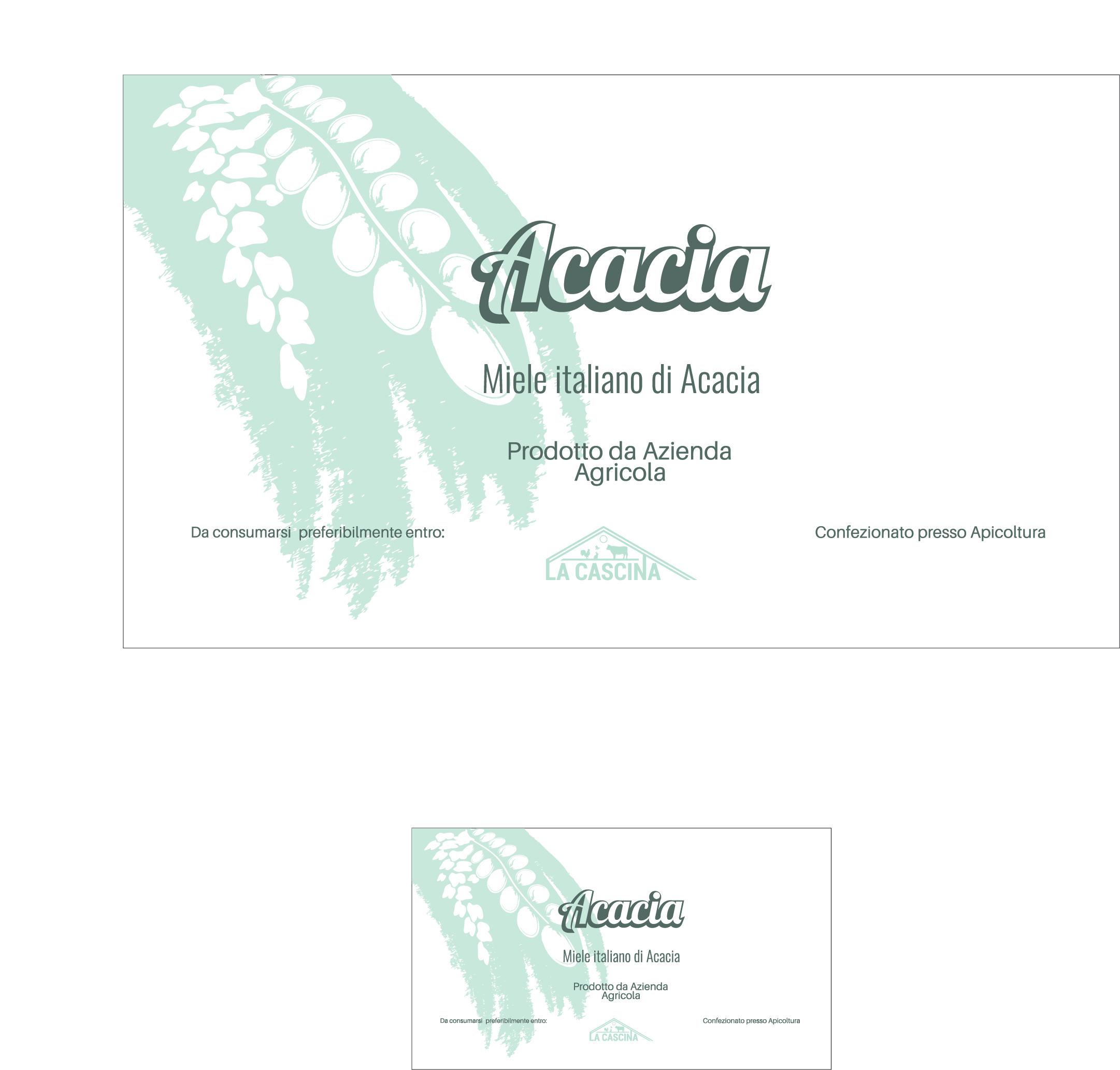 Diseño de Etiqueta por Sara 17 para Azienda Agricola La Cascina Società Semplice di Pietrobon S. e Ferraro G. | Diseño #25043002