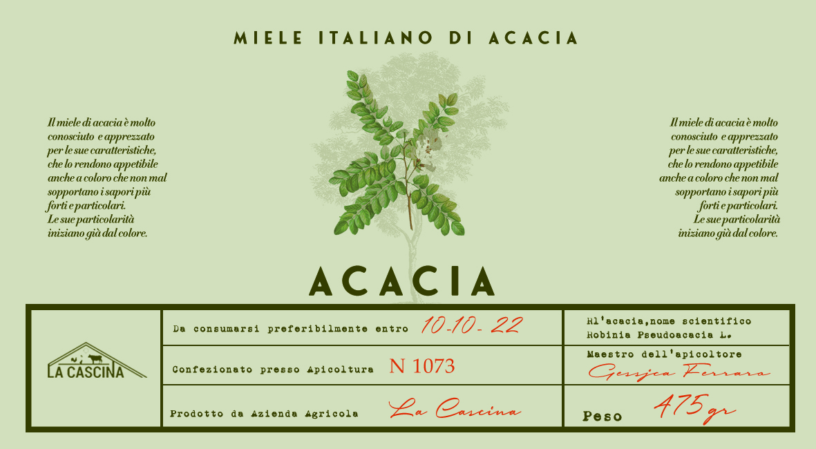 Diseño de Etiqueta por LABELL para Azienda Agricola La Cascina Società Semplice di Pietrobon S. e Ferraro G. | Diseño #25058393