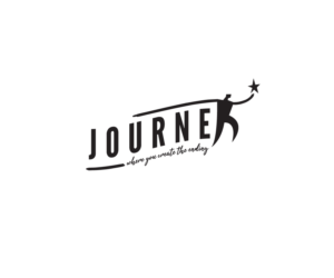NAME: Journe   SLOGAN: where you create the ending | Design de Logo par Buck Tornado