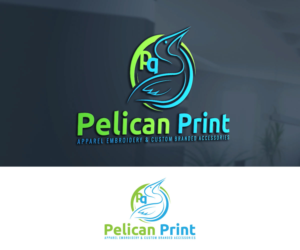 Pelican Print/Apparel Embroidery & Custom Branded Accessories | Logo Design by GoodTimes$$$