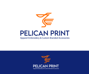 Pelican Print/Apparel Embroidery & Custom Branded Accessories | Logo Design by Ng V Duc