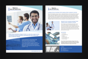 Empire State Ambulatory Flyer | Flyer Design by nng