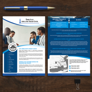 Empire State Ambulatory Flyer | Flyer Design by aspiremedia