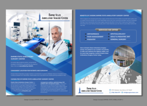 Empire State Ambulatory Flyer | Flyer Design by D Creative
