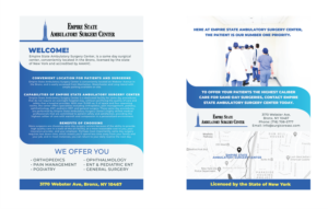 Empire State Ambulatory Flyer | Flyer Design by Val brito