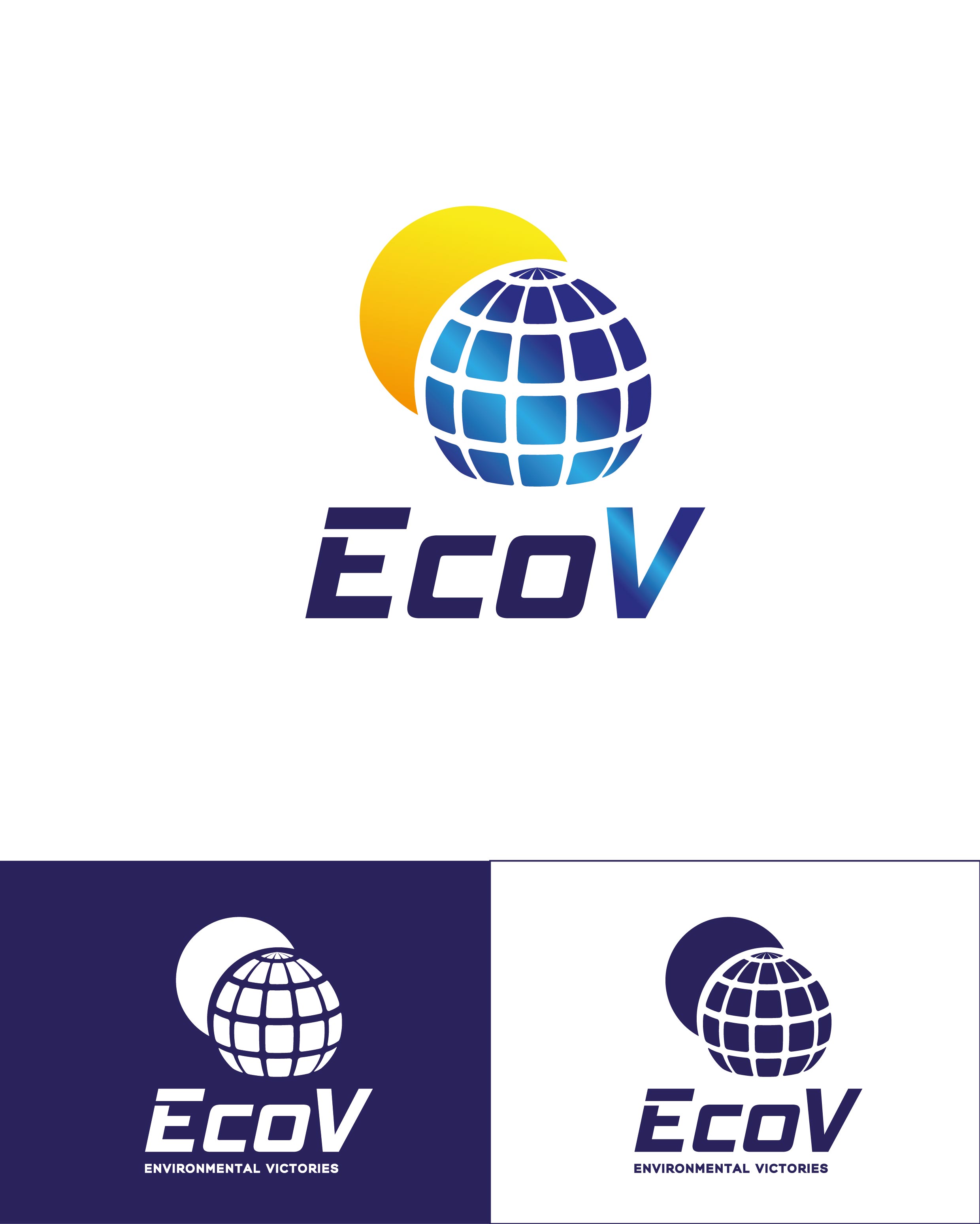 Logo Design by Anton for EcoV Energy  | Design #25000958