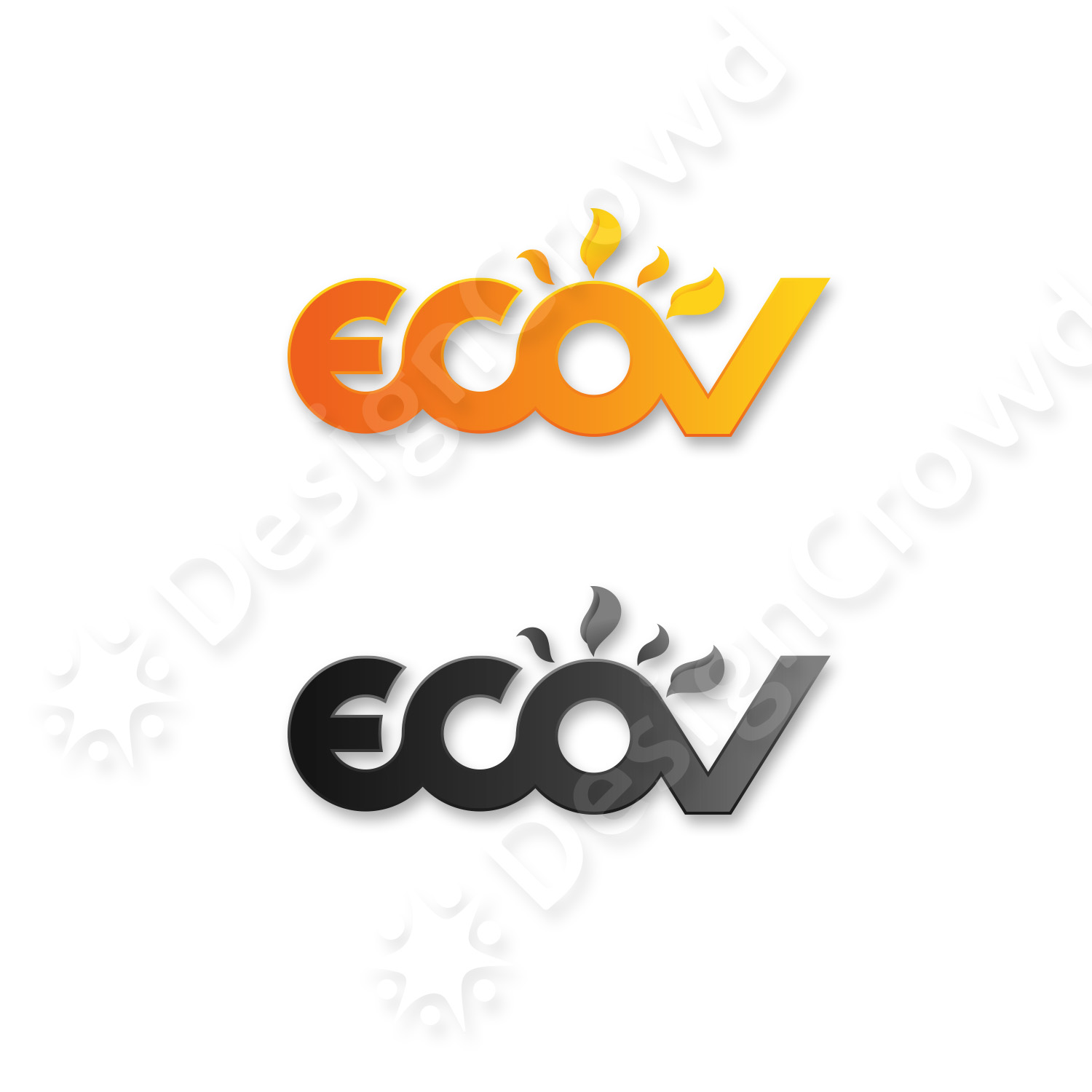 Logo Design by BeeCrab Design for EcoV Energy  | Design #24997654