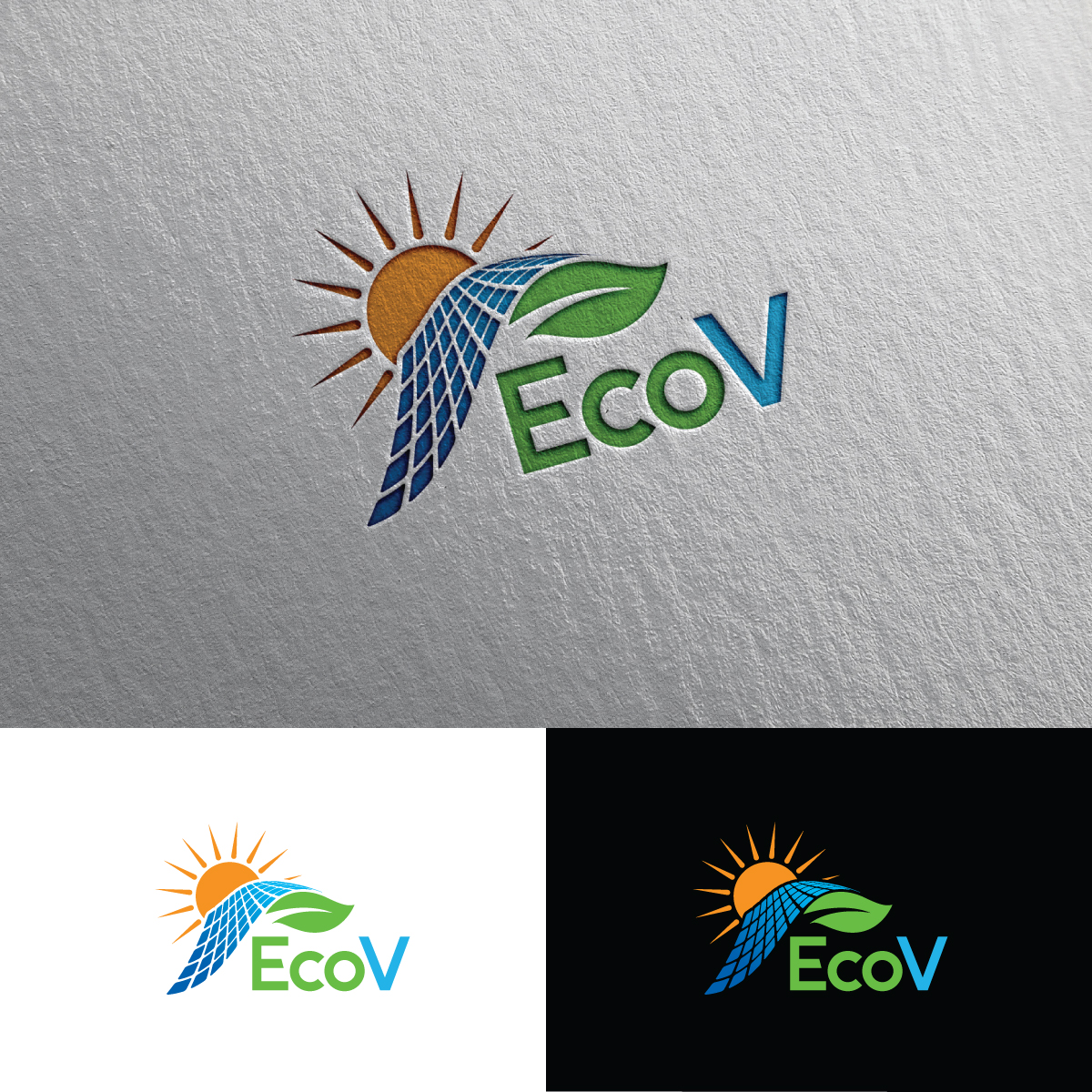 Logo Design by Rii for EcoV Energy  | Design #24996966