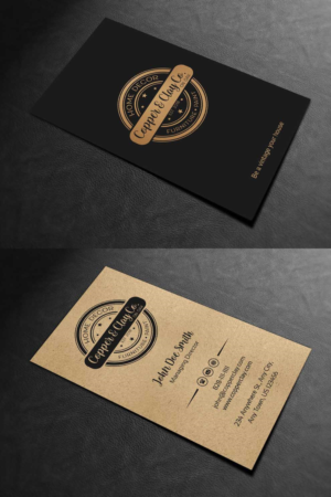 Design de Carte de Visite par INDIAN_Ashok pour Copper & Clay Co | Design : #25006861