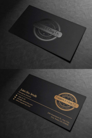 Design de Carte de Visite par INDIAN_Ashok pour Copper & Clay Co | Design : #25006870